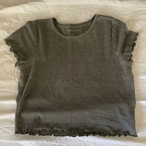 Lettuce cut crop top